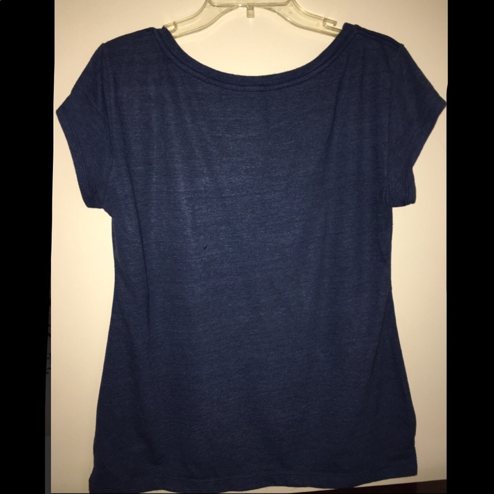 Navy Blue Shirt with Front Pocket